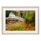 Stupell Industries Bar Harbor Town Bridge Framed Print Under Glass, design by Jon Evan